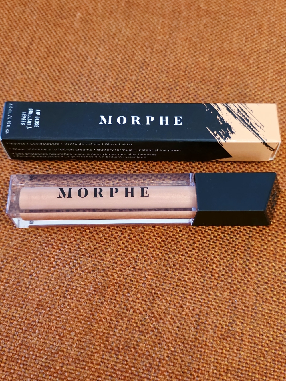 Morphe Cream Lip Gloss - Shimmy (Nude Peach)